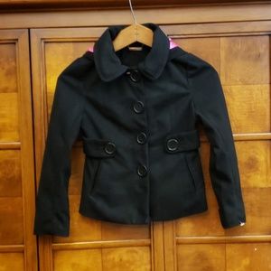 JOUJOU BlacK With  Pink Lining Jacket Size M